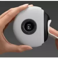 左点zdeer 智能迷你砭石按摩器电动砭石刮痧板刮脸仪器颈部腿部背部按摩全身通用