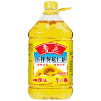 鲁花 压榨葵花仁油 剥壳去皮 物理压榨一级葵花油 3.68L