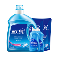 蓝月亮 3kg亮白薰+1kg亮白薰袋*2+500g手洗翻盖*2