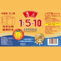 鲁花 食用调和油1:5-10(菜配方及葵花配方)5L*1