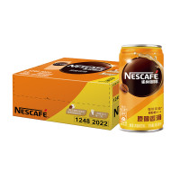雀巢咖啡原醇咖啡饮料180ml*24罐香滑/香浓即饮咖啡整箱听装咖啡