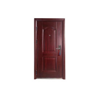 园壹门业 入户防盗门 自带指纹锁 冷轧钢板 78X200CM