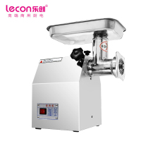 乐创(lecon)商用绞肉机 电动多功能12型不锈钢碎肉打肉机 LC-J-JRJ12