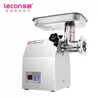 乐创(lecon)商用绞肉机 电动多功能12型不锈钢碎肉打肉机 LC-J-JRJ12