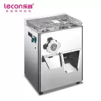乐创 (lecon)商用绞切机 立式不锈钢 绞切两用机碎肉机 LC-J-JQ22 220V