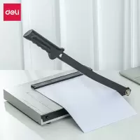 得力(deli)8014钢质切纸机/切纸刀/裁纸刀/裁纸机300mm*250mm