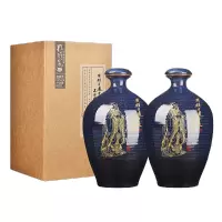 孔府家酒 彩陶 52度 500ml*2瓶 浓香型 山东高度白酒 送礼