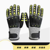 防割防刺穿手套防撞击机械手套防刺挤压手套