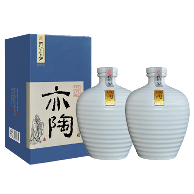 孔府家酒 亦陶9 52度 500ml*2瓶 浓香型 山东高度白酒 送礼