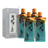 孔府家酒 朋自远方6 500ml*4瓶 整箱装 浓香型 山东高度白酒 送礼