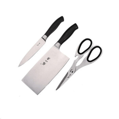 张小泉刀剪三件套 切片刀、水果刀、厨房剪 S80300100
