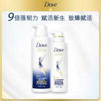 多芬(DOVE)密集滋养修护套装(400g洗发乳+380g润发精华素)