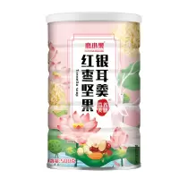 红枣坚果银耳羹藕粉坚果早餐冲泡即食罐装莲子莲藕