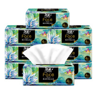 洁柔(C&S) face油画系列 抽纸 80抽4层8包装