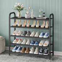 迅迈 鞋架 阳台防晒结实耐用的铁艺鞋架 防尘鞋子收纳柜 出租房门口鞋架
