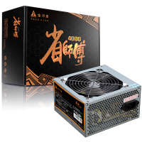 金河田(Golden field)额定300W 省师傅4000电脑电源(ATX/散热/耐高温/稳定保护/台式机主机电源)