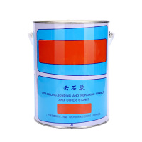美瑞欧 云石胶 石材干挂胶大理石胶 瓷砖石头台盆修补粘接胶 4L/3.5kg 米黄色(单位:桶)