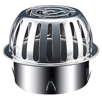 JUNXU 不锈钢天台地漏 防堵罩 110凸面地漏