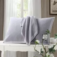 枕头巾纯棉全棉防滑单人枕头枕巾