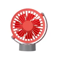 名创优品 MINISOUSB便携迷你旅行者风扇珊瑚色 MS-2613D-1