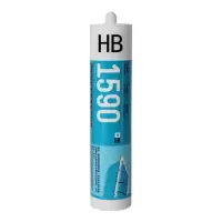 亨邦化工(HB) 1590密封胶即使密封胶400g 黑色