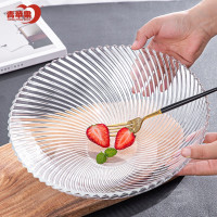 青苹果 玻璃果盘果斗 EQ2001-2 28cm