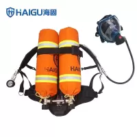 海固 HG-GB-RHZKF6.8/30 双瓶款正压式空气呼吸器 自给开路式 双6.8L气瓶 一套