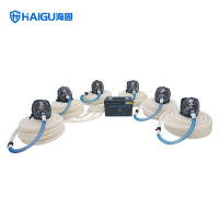海固 HG-DHZK 20AH6.0A 彩屏智能型电动送风式长管呼吸器 Q6全面罩六人 一套