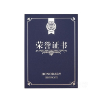 宸源荣誉证书封皮套297*210 A4 单个装