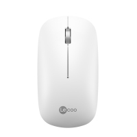 联想来酷WS214无线鼠标白色 笔记本台式机电脑办公 轻便小巧商务游戏女生适用于华为惠普联想等电脑