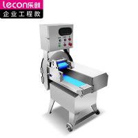 乐创(lecon)商用叶菜单切机 300-700kg/h 酒店食堂切丁切丝切片机 LC-J-801 380V
