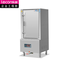 乐创( lecon) 商用海鲜蒸柜 380V 食堂酒店单门电热蒸柜 工程款 LC-J-SX24AD