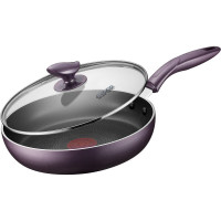 苏泊尔 PJ26K4 火红点煎锅 绚溢系列 26cm 玻璃盖火红点煎锅不粘锅 明火电磁炉通用