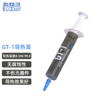 超频三(PCCOOLER)GT-1 导热硅脂 (cpu显卡芯片散热硅脂/笔记本硅胶/电脑导热膏/8g)