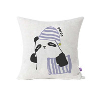 艾美家 熊猫靠垫