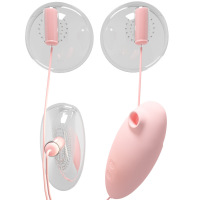 姬欲震动胸部乳房按摩器乳头刺激女用自慰器成人用品情趣用品玩具吮吸震乳款(2乳罩+1阴罩)