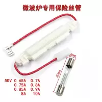 微波炉通用高压保险丝管5KV 0.65A适用美的格兰仕