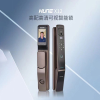 科裕X12高清可视智能锁防盗智能门锁大门密码指纹锁电子锁