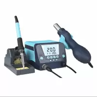 白光电烙铁热风枪二合一数显可调温大功率拆焊台881套餐三