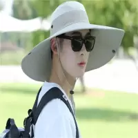 烈海 遮阳帽 黄色