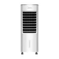 美的(Midea)AC100-18D冷风扇风扇家用立式空调扇大风量三档加湿单冷节能