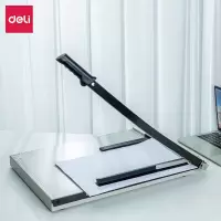 得力(deli)8011 钢质切纸机/切纸刀/裁纸刀/裁纸机 530mm*410mm(白灰)
