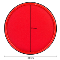 快干印台印泥 红色9859