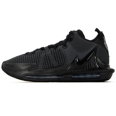耐克NIKE男子篮球鞋詹姆斯LEBRON WITNESS运动鞋DM1122-004黑色