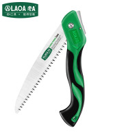 老A(LAOA)折叠锯子 手工锯 木工锯 SK5便捷式园林锯果树锯子 210mm中齿 LA148210