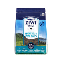 ZIWI滋益巅峰风干无谷马鲛鱼羊肉狗粮1kg成狗幼狗全阶段进口通用型主粮