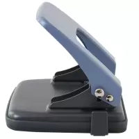 6mm可打20页两孔打孔器打孔机(带标尺) 中号0102