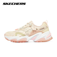 Skechers斯凯奇桃花鞋2023春新款机甲鞋樱花女鞋甜美风老爹鞋896116 896116-NTPK