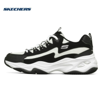 Skechers斯凯奇闪电熊猫鞋运动休闲鞋厚底ins潮 237225-BKW