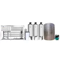 希力大型工业商用净水器水处理设备XL-RO-3000+5吨水箱+BL20-5-E变频泵